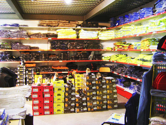 Echafaudage d angle 4 étages