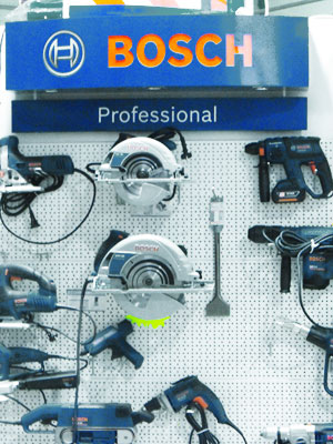 Perçeuses ponçeuses Bosh Professional